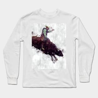 Champion Bull Rider - Rodeo Event Long Sleeve T-Shirt